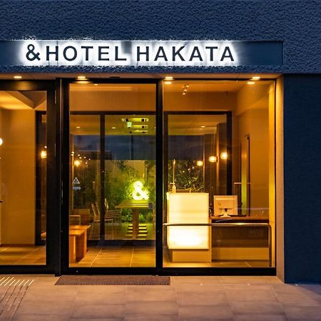 &Hotel Hakata Fukuoka  Exterior foto